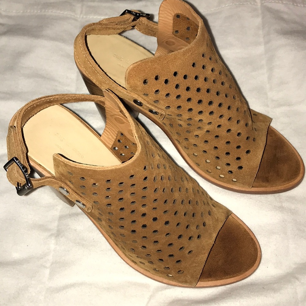 Rag And Bone Open Toe Booties - image 2